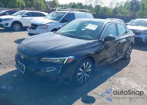 2022 Honda Civic Ex from USA, damaged, VIN 2HGFE1F79NH326437